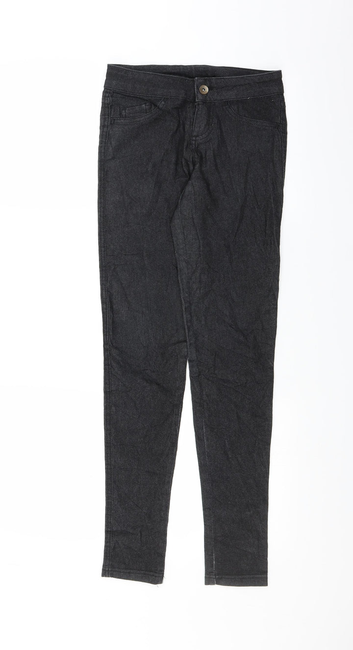 Tezenis Womens Black Denim Skinny Jeans Size XS L29 in