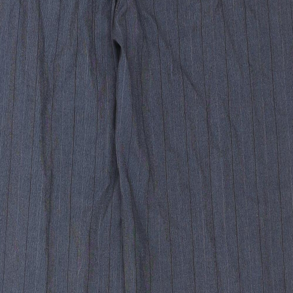 NEXT Womens Blue Striped  Trousers  Size 10 L28 in