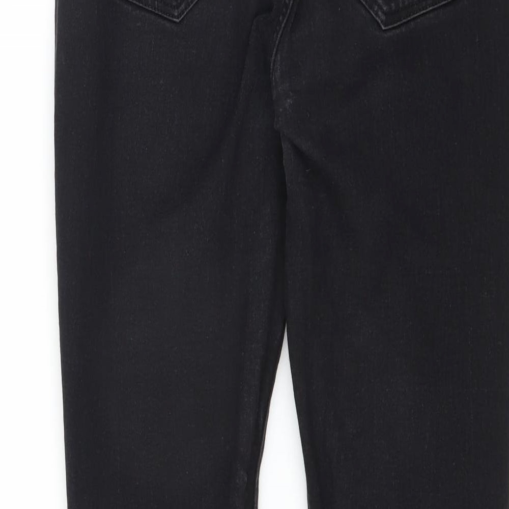 H&M Womens Black  Denim Skinny Jeans Size 31 in L28 in - Ankle Grazer