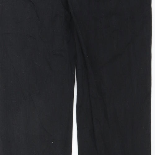 TALLY WEiJL Womens Black  Denim Straight Jeans Size XS L30 in