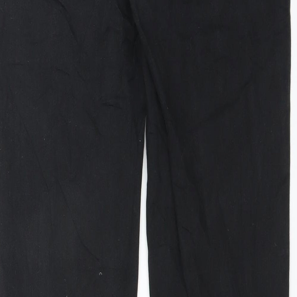 TALLY WEiJL Womens Black  Denim Straight Jeans Size XS L30 in