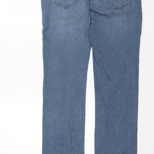 C&A Womens Blue  Denim Straight Jeans Size 8 L32 in