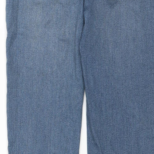 C&A Womens Blue  Denim Straight Jeans Size 8 L32 in