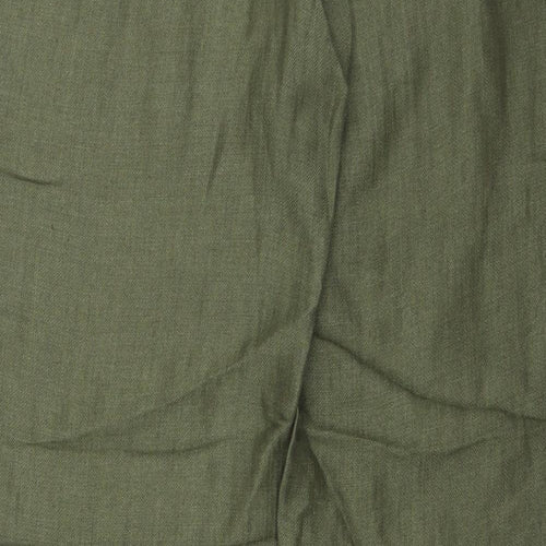 Marks and Spencer Womens Green   Trousers  Size 12 L32 in