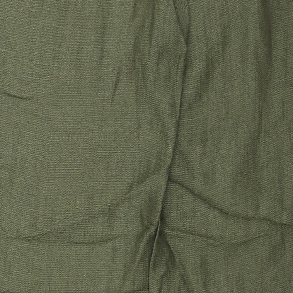 Marks and Spencer Womens Green   Trousers  Size 12 L32 in