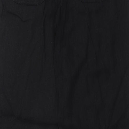Kangol Womens Black   Trousers  Size 10 L28 in