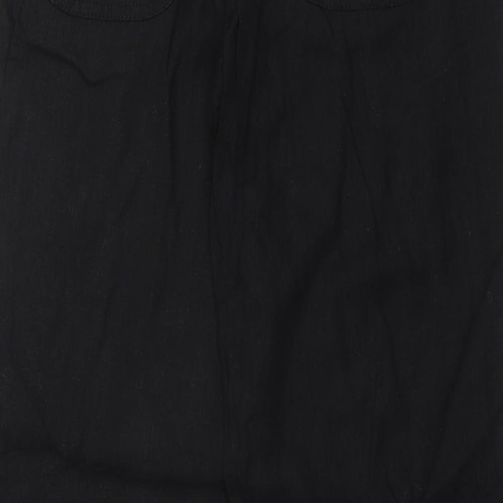 Kangol Womens Black   Trousers  Size 10 L28 in
