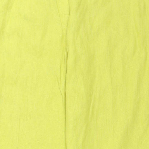 Preworn Womens Yellow   Trousers  Size 32 in L27 in
