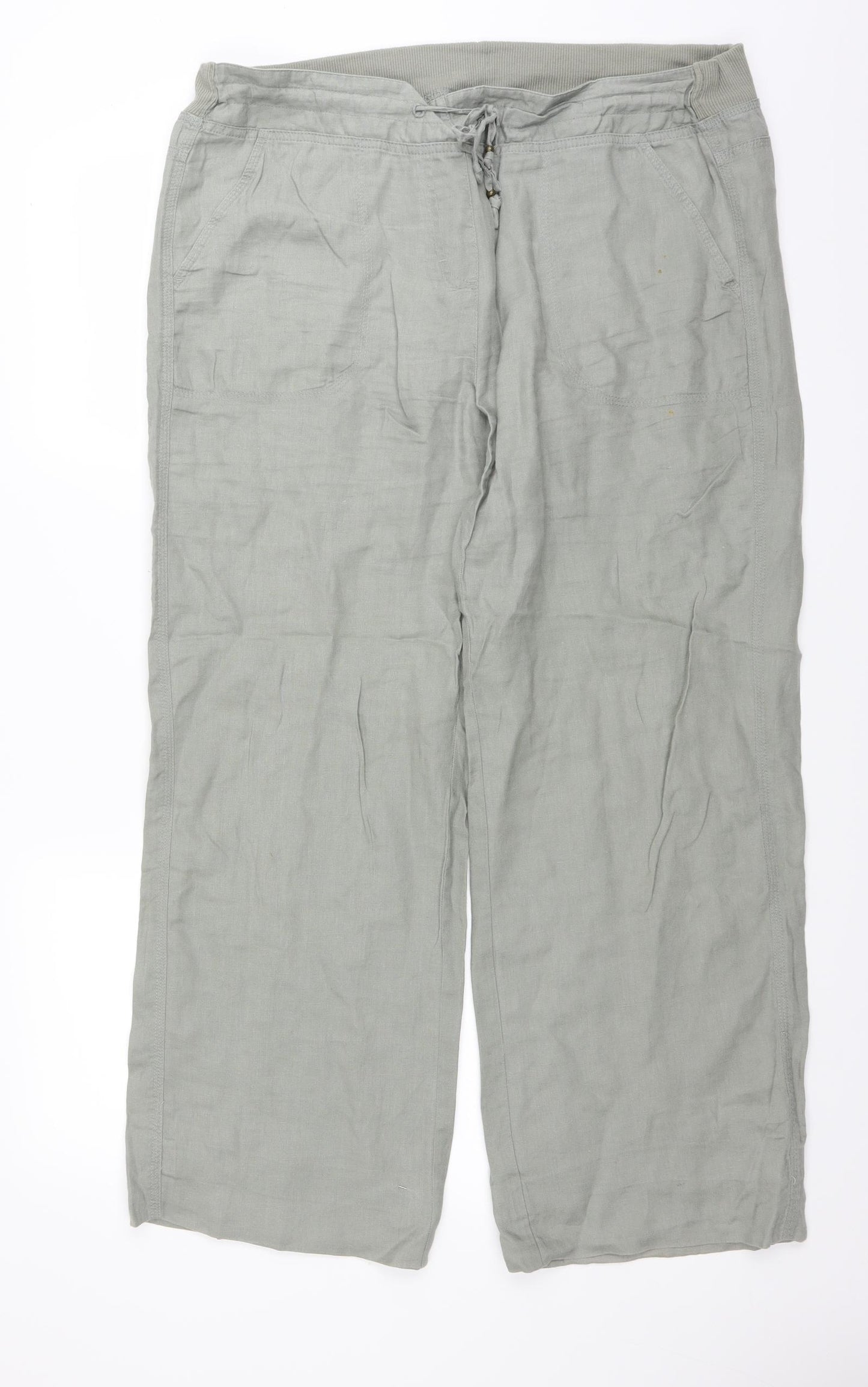 Preworn Womens Green   Trousers  Size 36 in L27 in