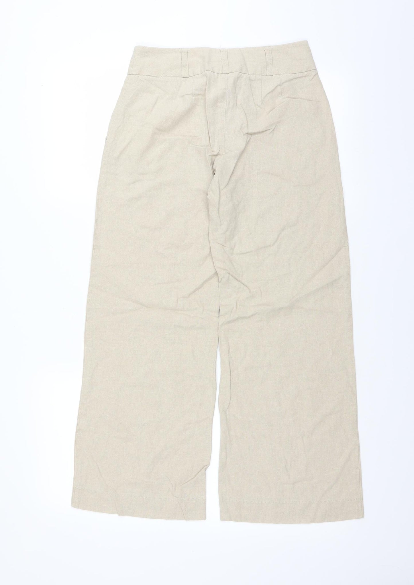 Wallis Womens Beige   Trousers  Size 8 L26 in