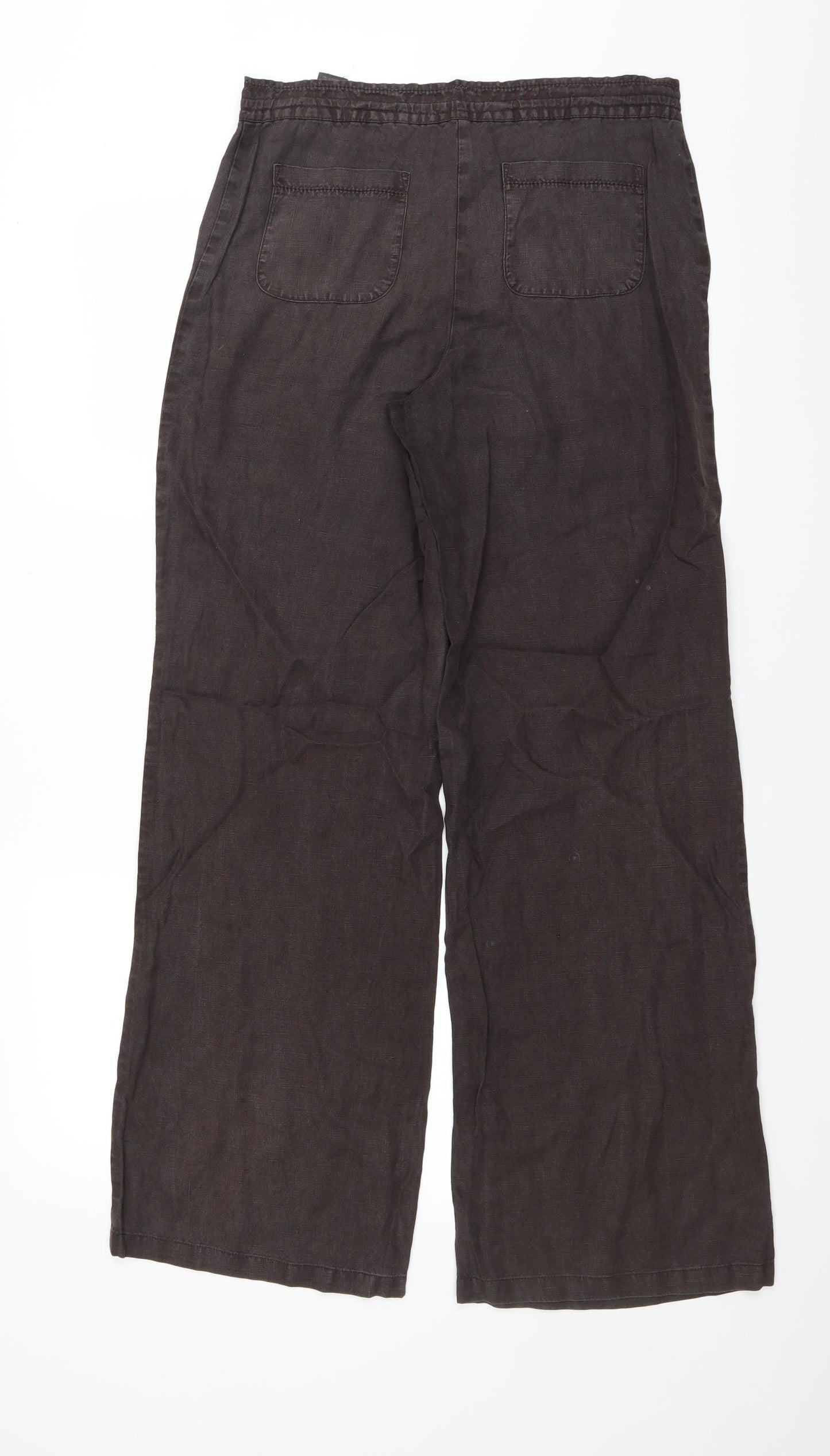 Marks and Spencer Womens Brown   Trousers  Size 10 L30 in