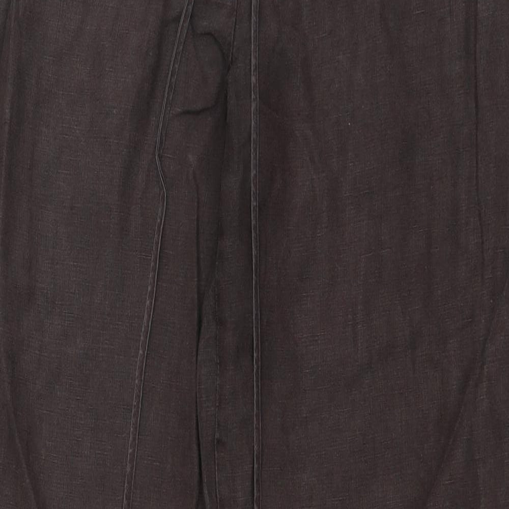 Marks and Spencer Womens Brown   Trousers  Size 10 L30 in