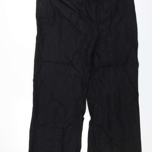 Artigiano Womens Black   Trousers  Size 14 L30 in