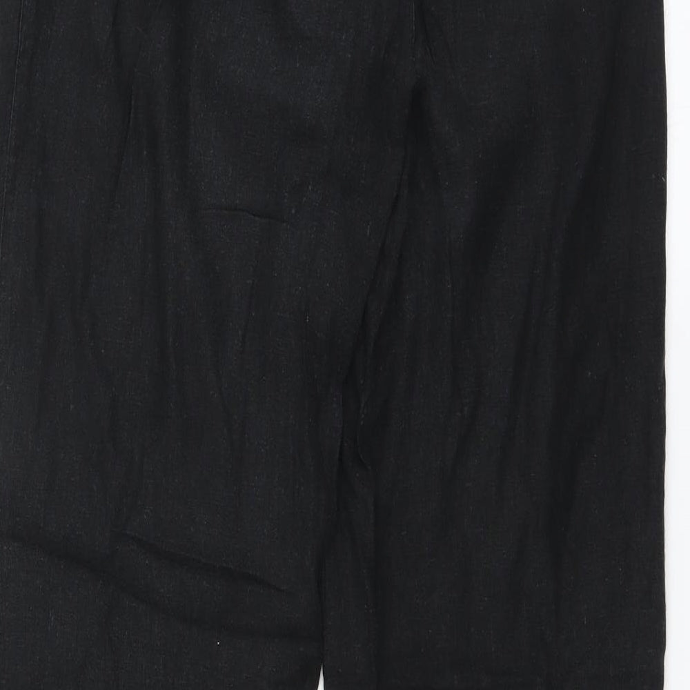Primark Womens Black   Trousers  Size 8 L31 in