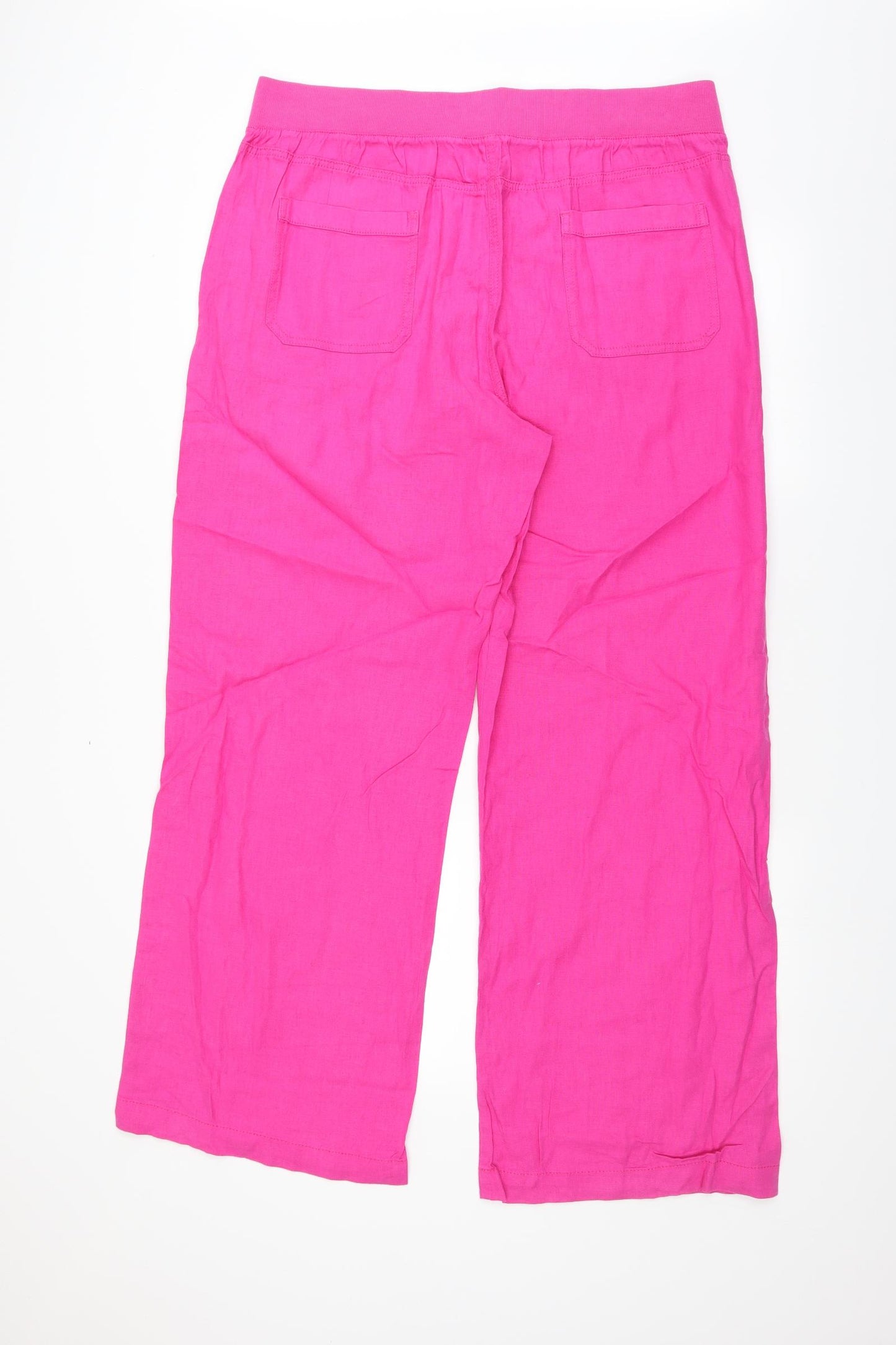 Peacocks Womens Pink   Trousers  Size 16 L30 in