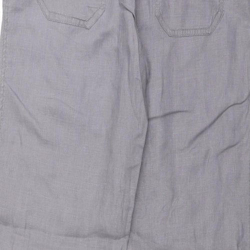 Primark Womens Grey   Trousers  Size 10 L28 in