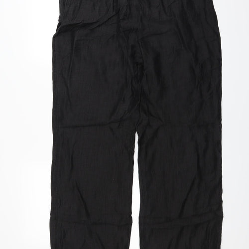 Gelco Womens Black   Trousers  Size 14 L32 in