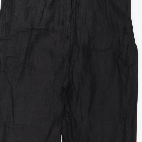 Gelco Womens Black   Trousers  Size 14 L32 in