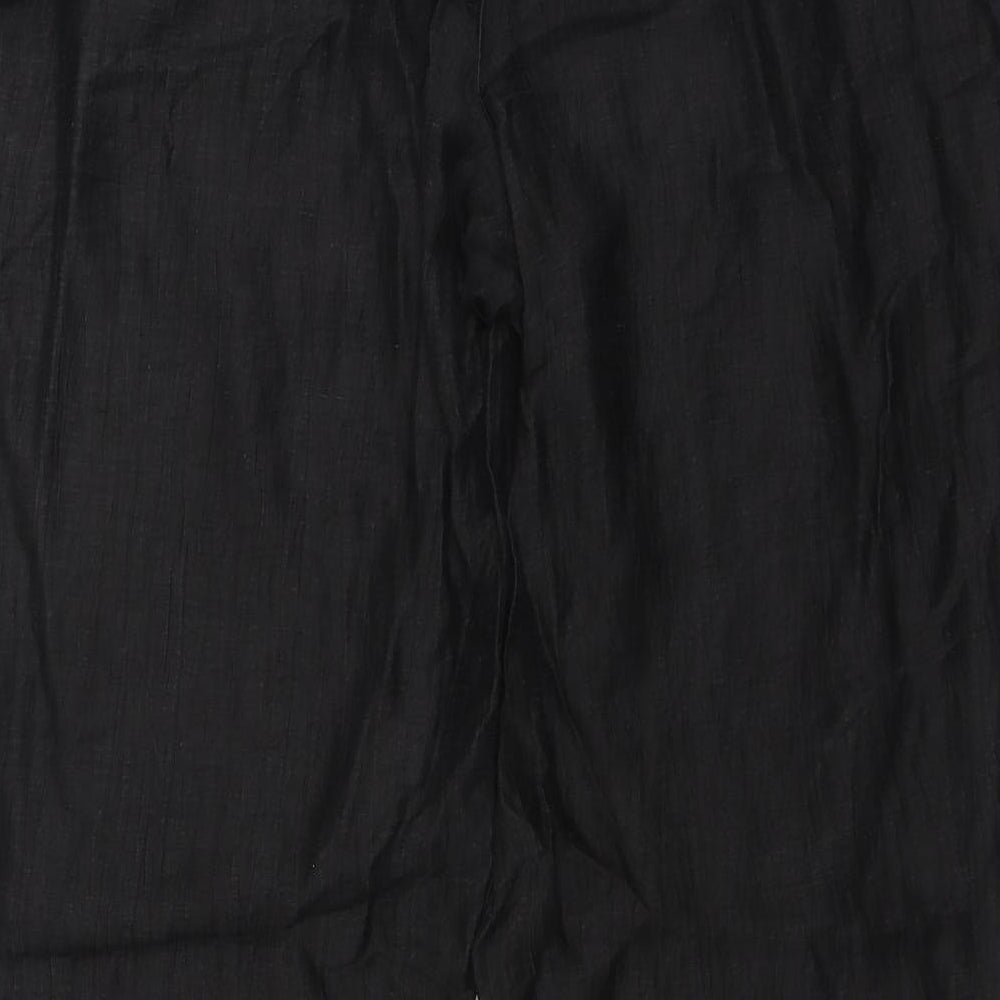 Gelco Womens Black   Trousers  Size 14 L32 in