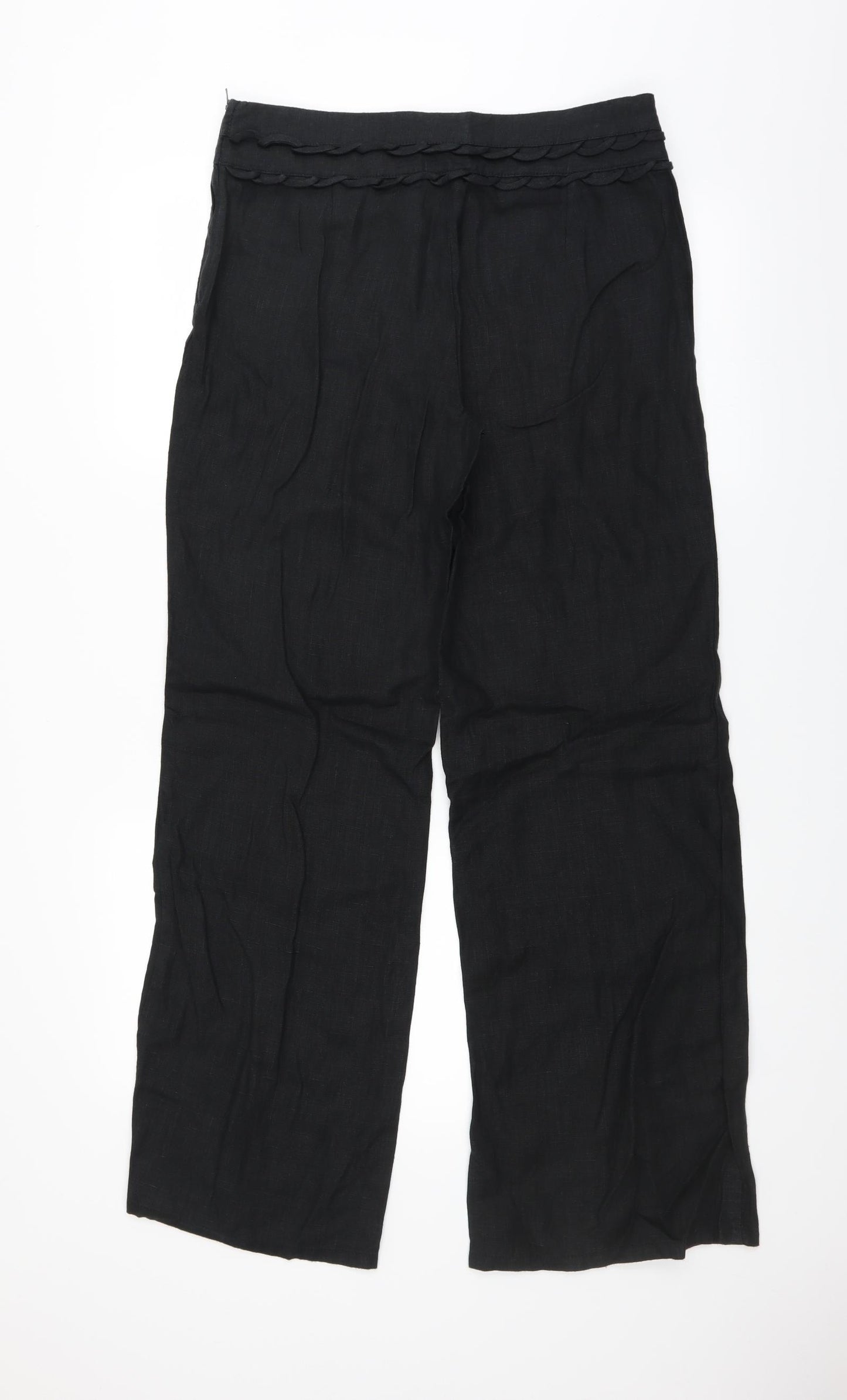 Marks and Spencer Womens Black   Trousers  Size 12 L31 in