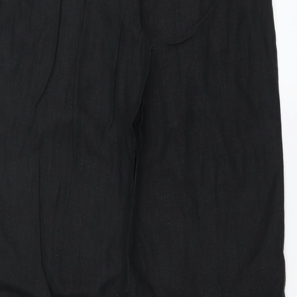 Marks and Spencer Womens Black   Trousers  Size 12 L31 in