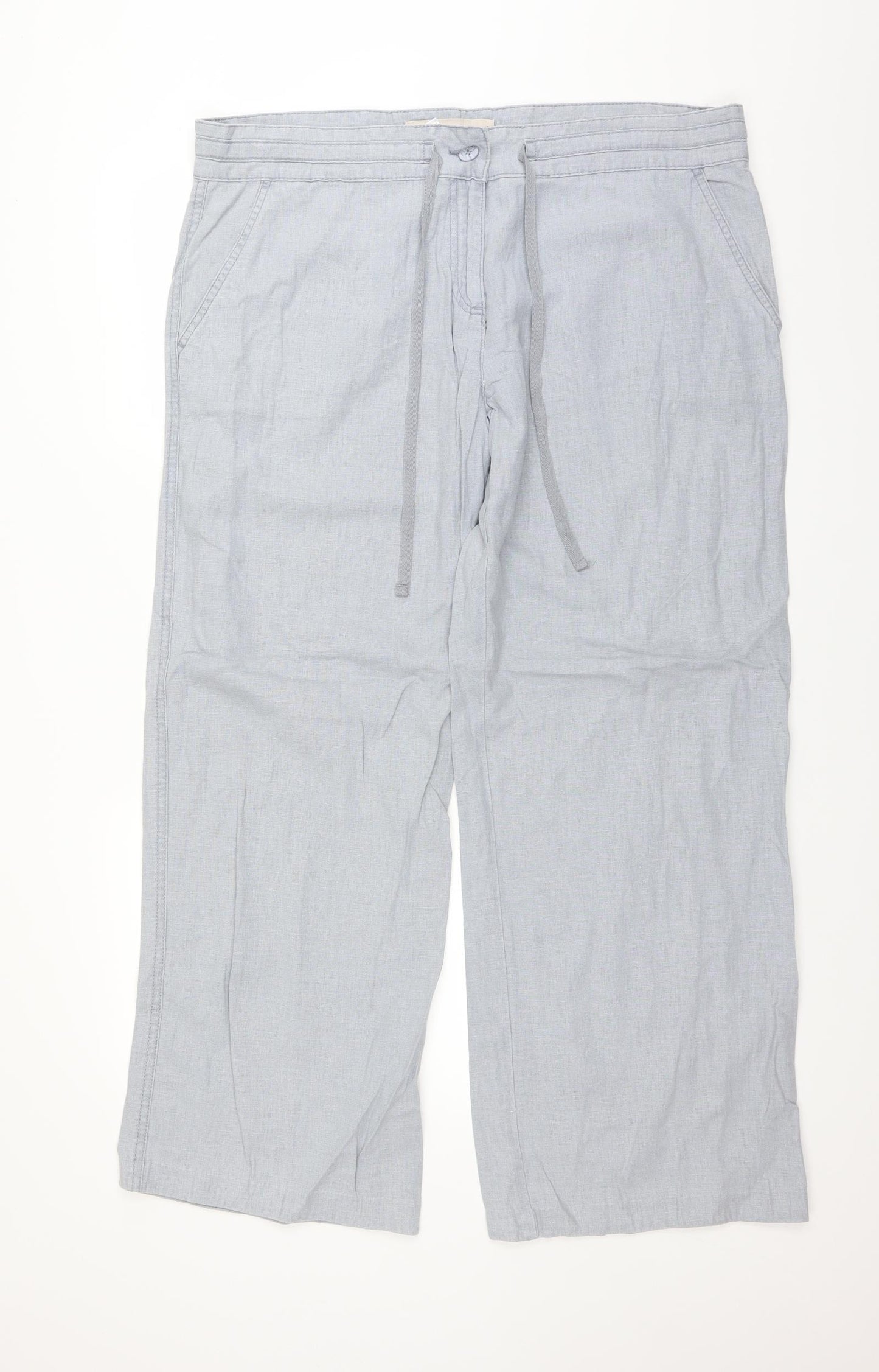 NEXT Womens Blue   Trousers  Size 18 L30 in