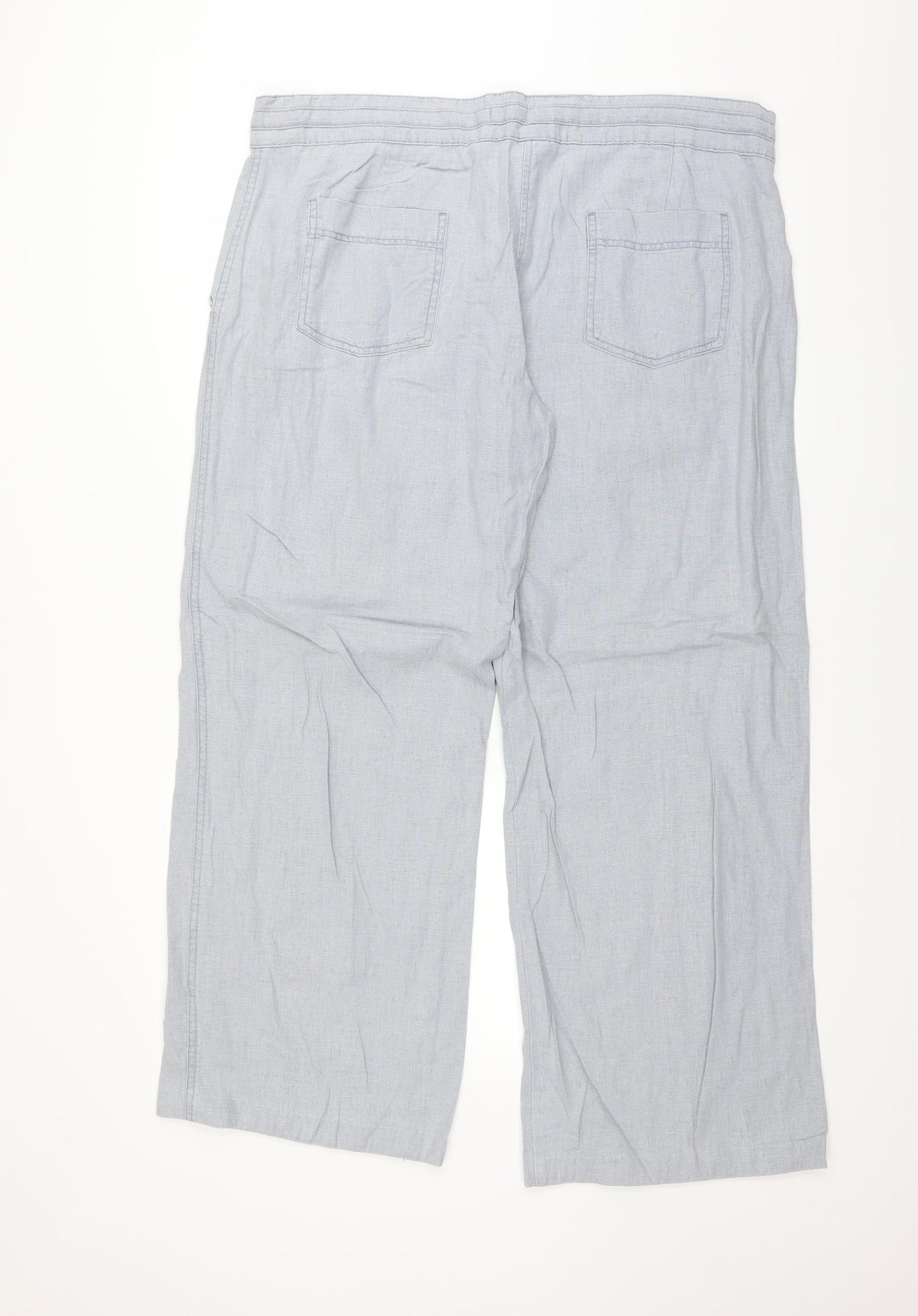 NEXT Womens Blue   Trousers  Size 18 L30 in