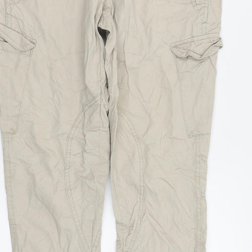 Kappahl Womens Beige   Trousers  Size 8 L27 in