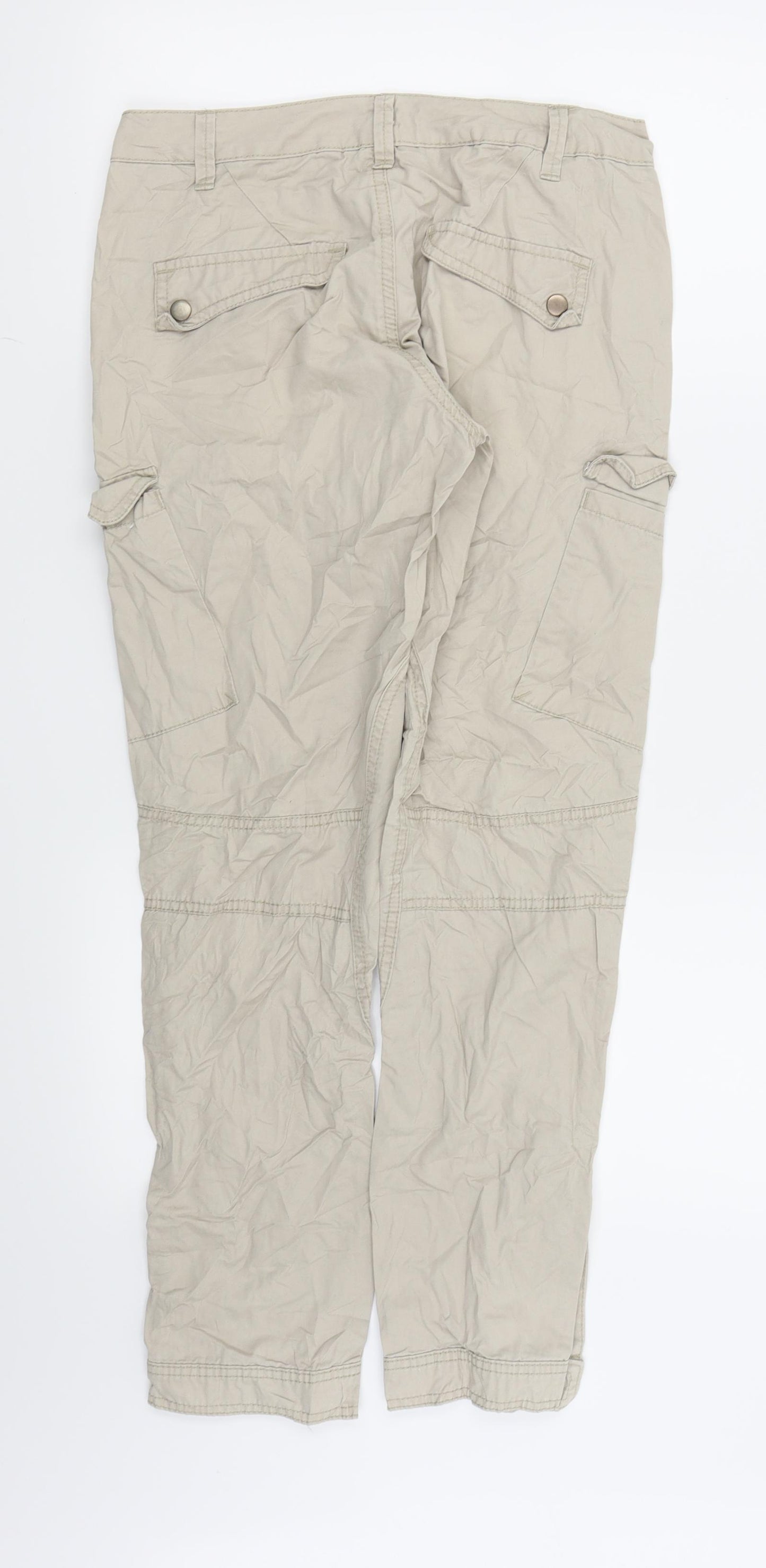 Kappahl Womens Beige   Trousers  Size 8 L27 in