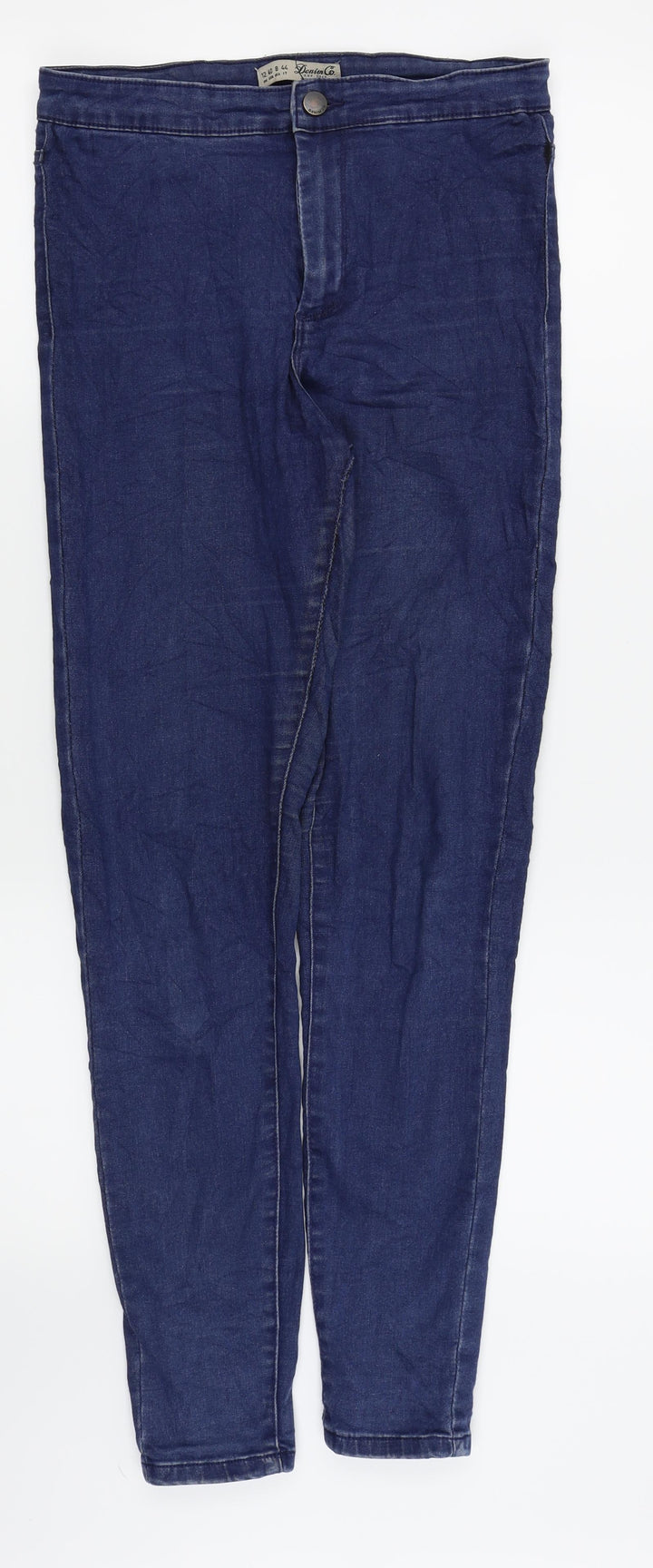 Denim & Co. Womens Blue Skinny Jeans Size 12 L27 in