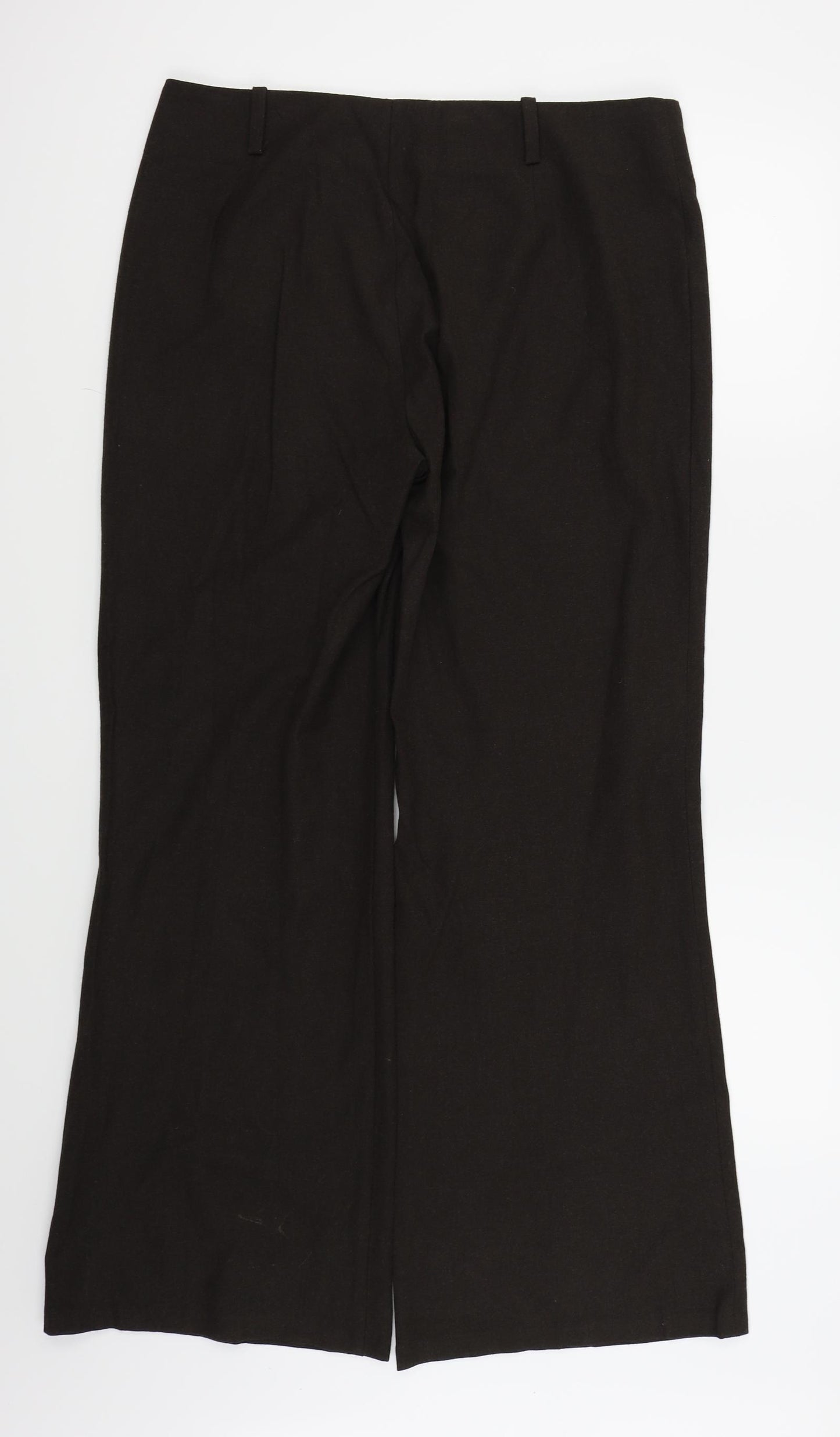 Per Una Womens Brown   Trousers  Size 14 L29 in