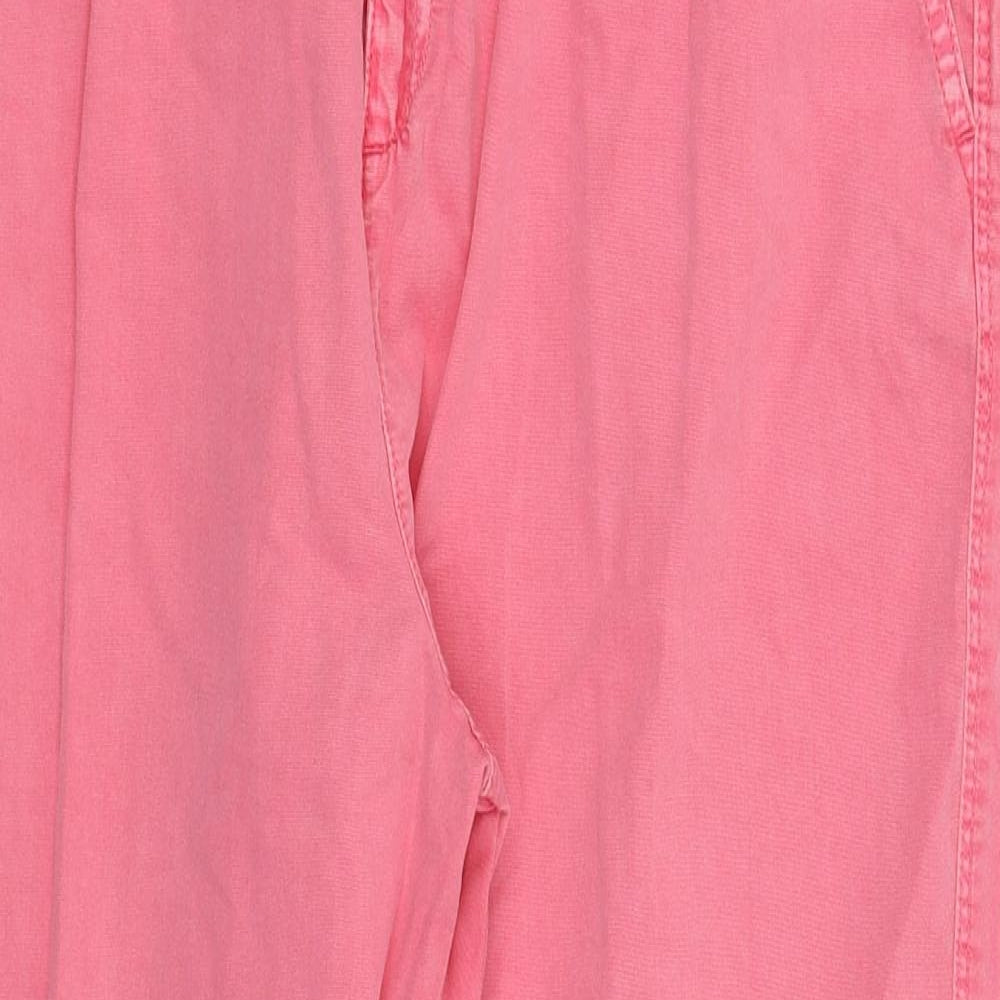 F&F Womens Pink   Capri Trousers Size 14 L23 in