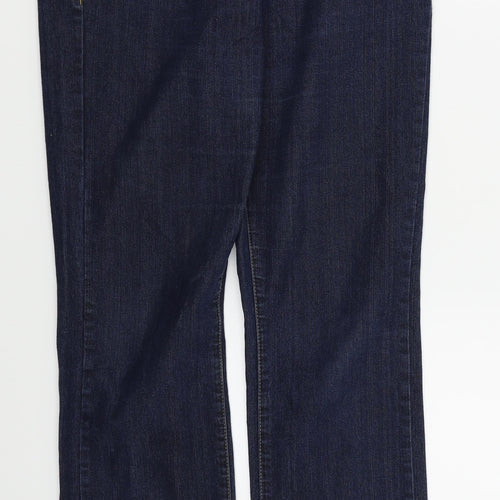 Asda George Womens Blue   Straight Jeans Size 14 L27 in