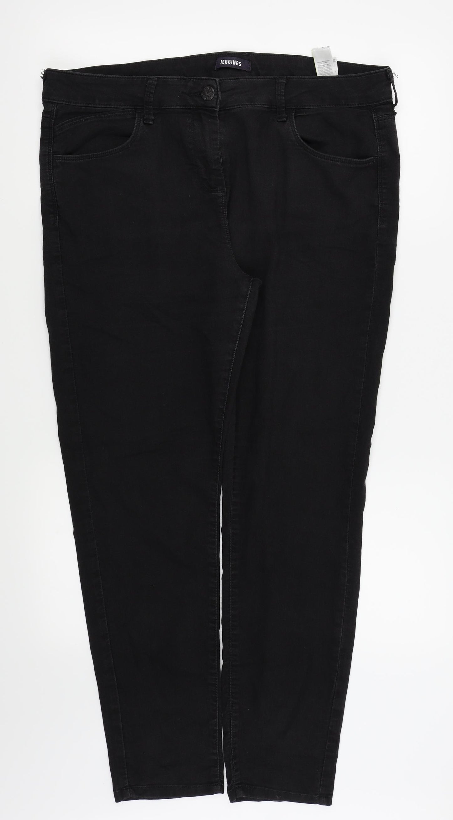 NEXT Womens Black   Jegging Leggings Size 18 L28 in