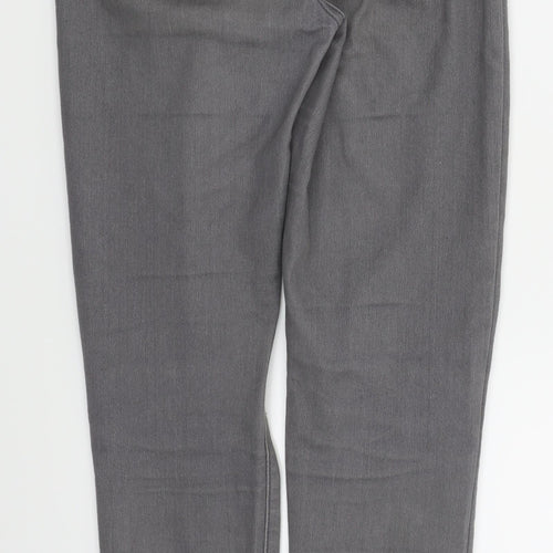 MOMOKROM Womens Grey   Skinny Jeans Size 10 L27 in - ripped jeans