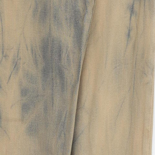 Topshop Womens Orange   Mom Jeans Size 28 L32 in