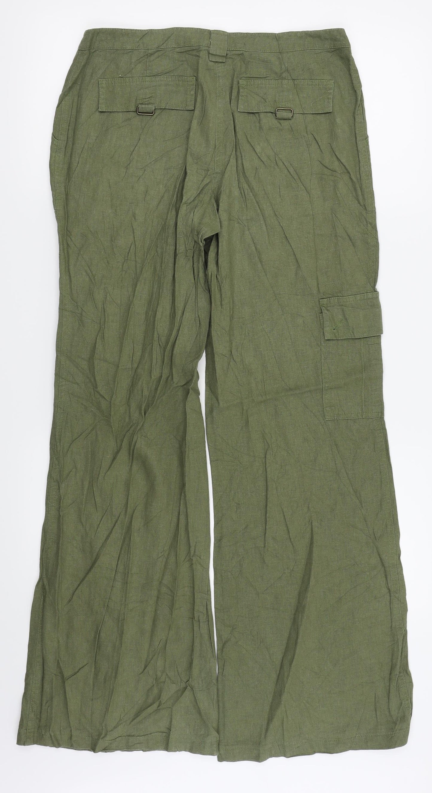 Taranko Womens Green   Trousers  Size 38 L29 in