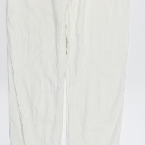 C DENIM Womens White   Skinny Jeans Size 34 L33 in