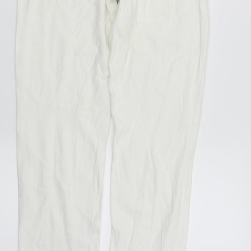 C DENIM Womens White   Skinny Jeans Size 34 L33 in