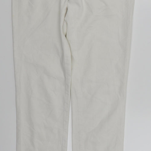 7 Days Womens White   Skinny Jeans Size 6 L29 in