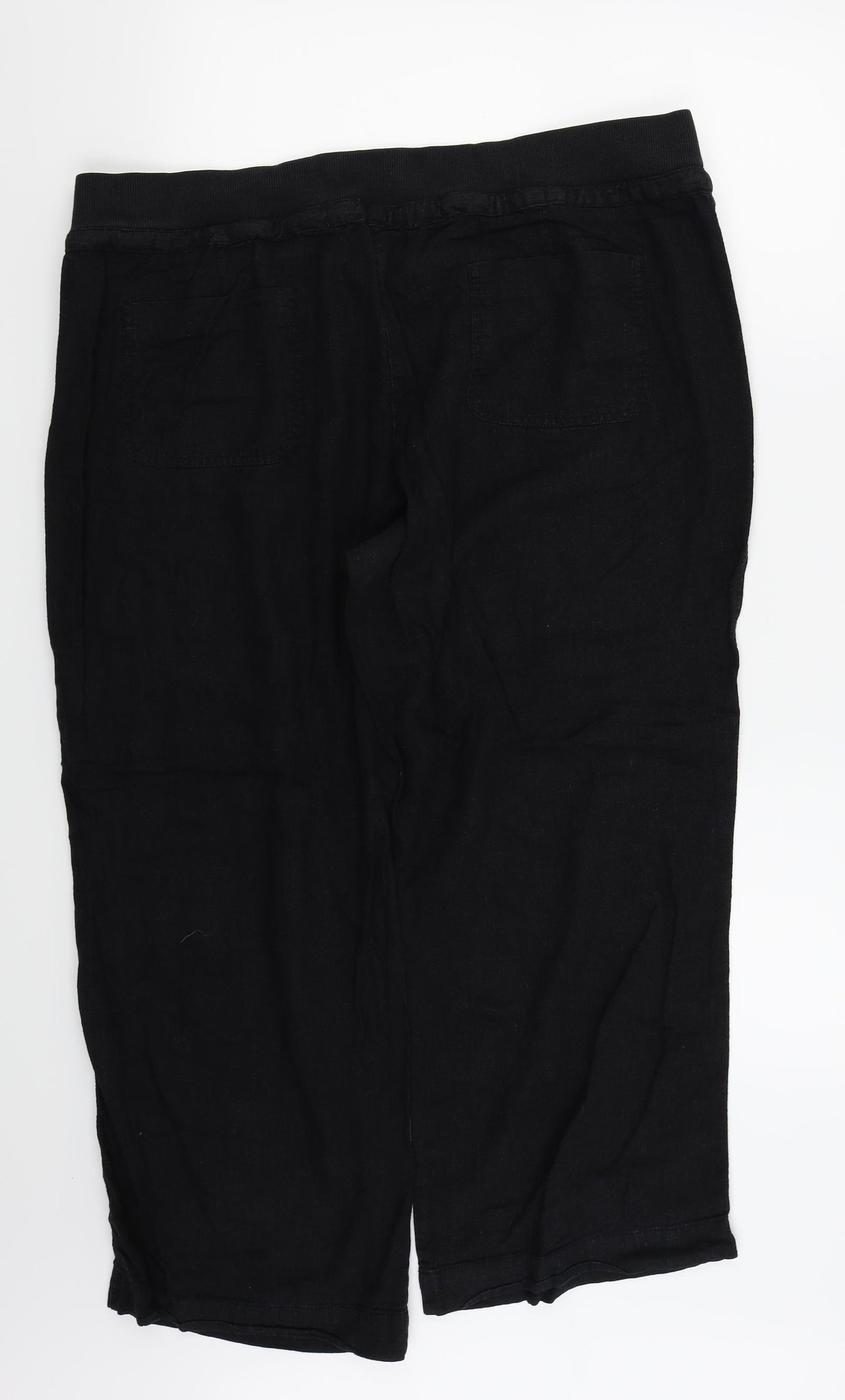 South Womens Black   Trousers  Size 20 L26 in