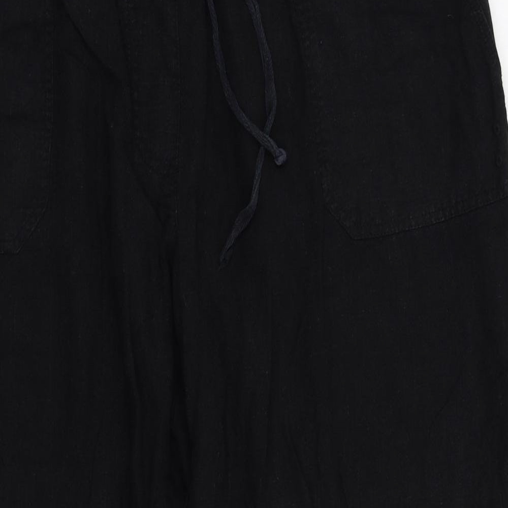 South Womens Black   Trousers  Size 20 L26 in