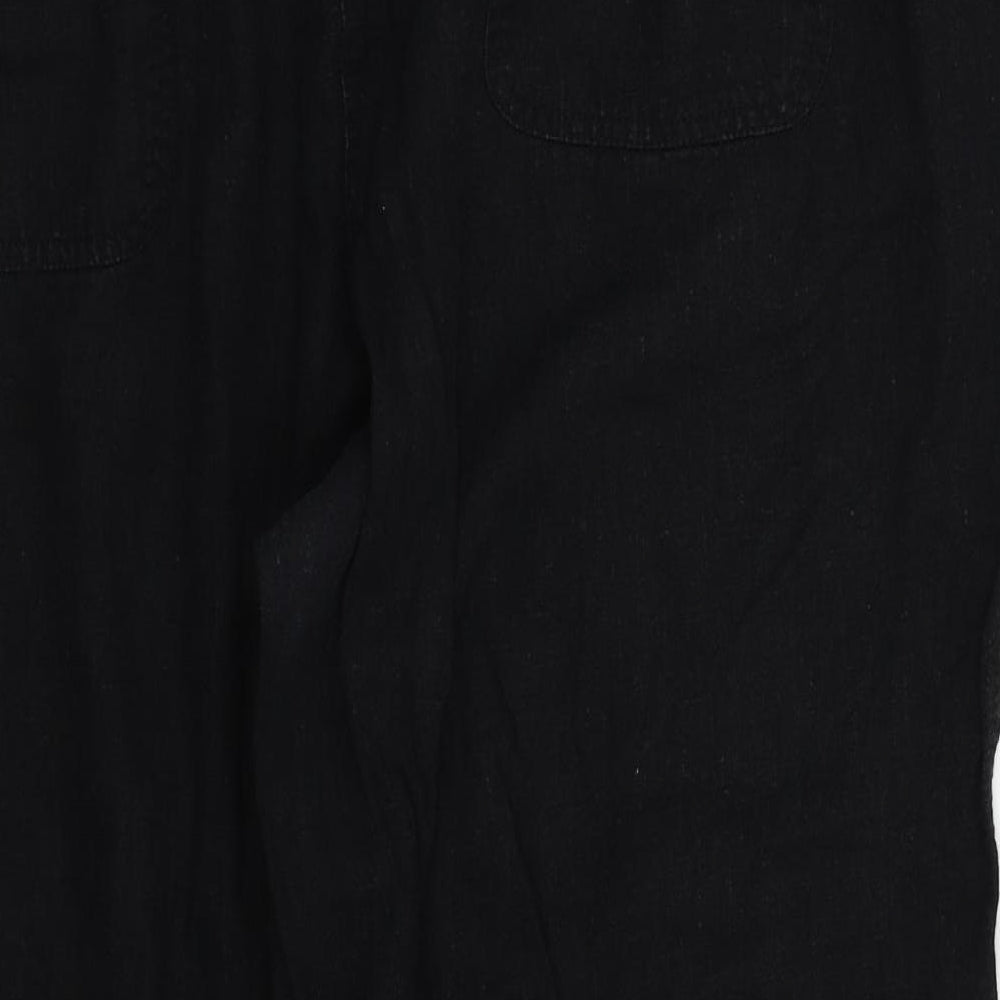 South Womens Black   Trousers  Size 20 L26 in