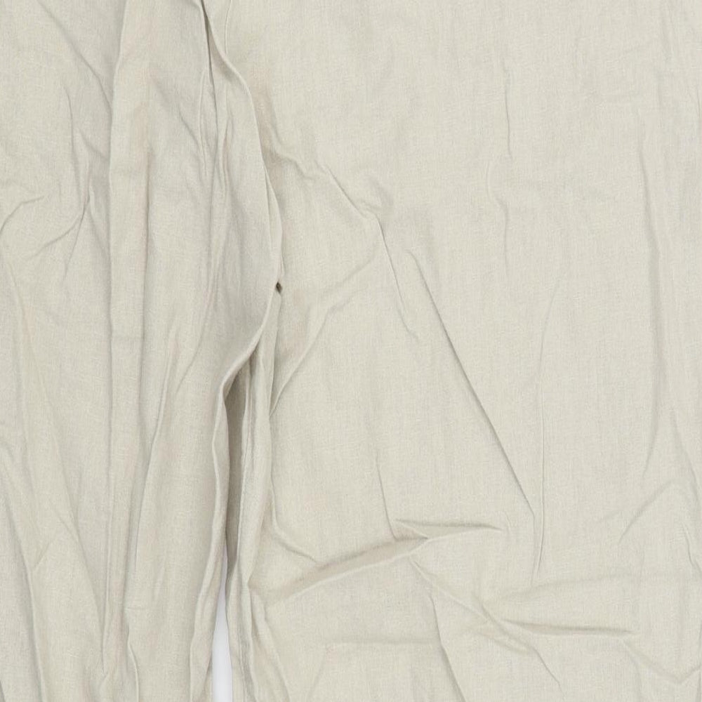 Debenhams Womens Beige   Trousers  Size 22 L29 in