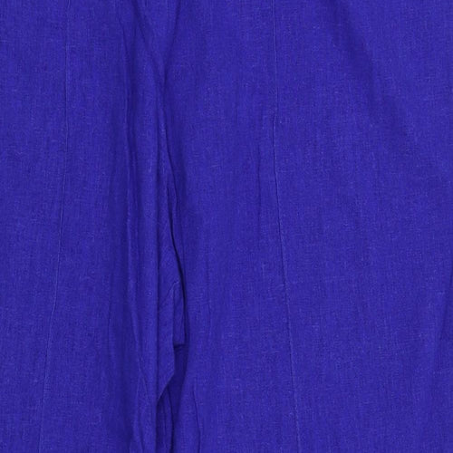 Classic Womens Blue   Trousers  Size 14 L22 in