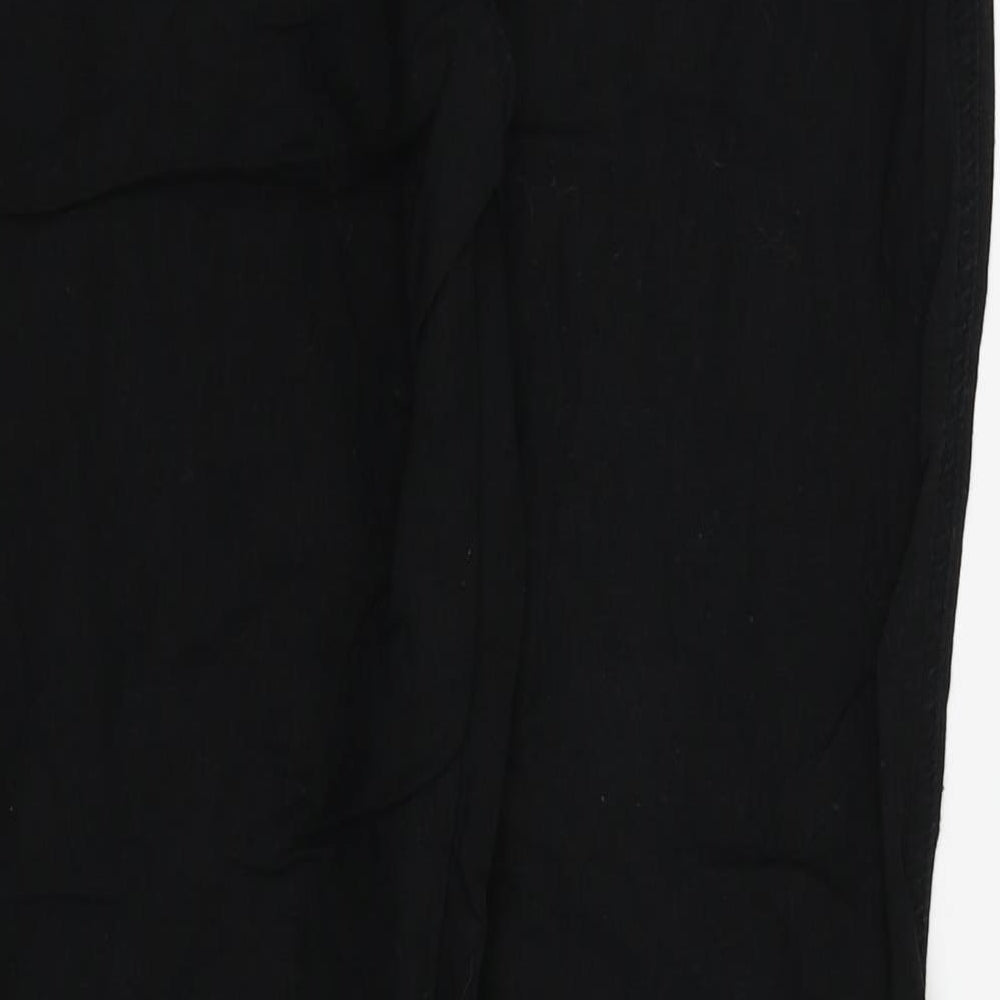 Primark Womens Black   Trousers  Size 12 L20 in