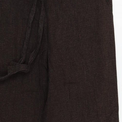 New Look Womens Brown   Trousers  Size 8 L26 in