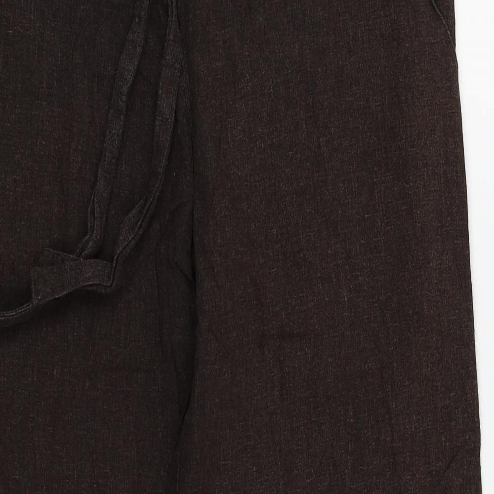 New Look Womens Brown   Trousers  Size 8 L26 in