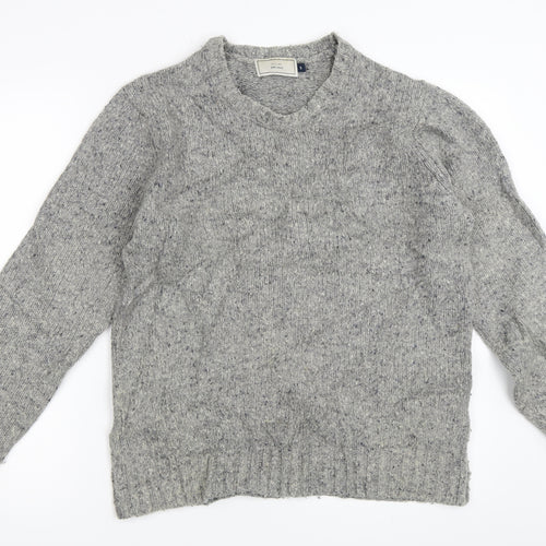 John Lewis Mens Grey   Pullover Jumper Size S