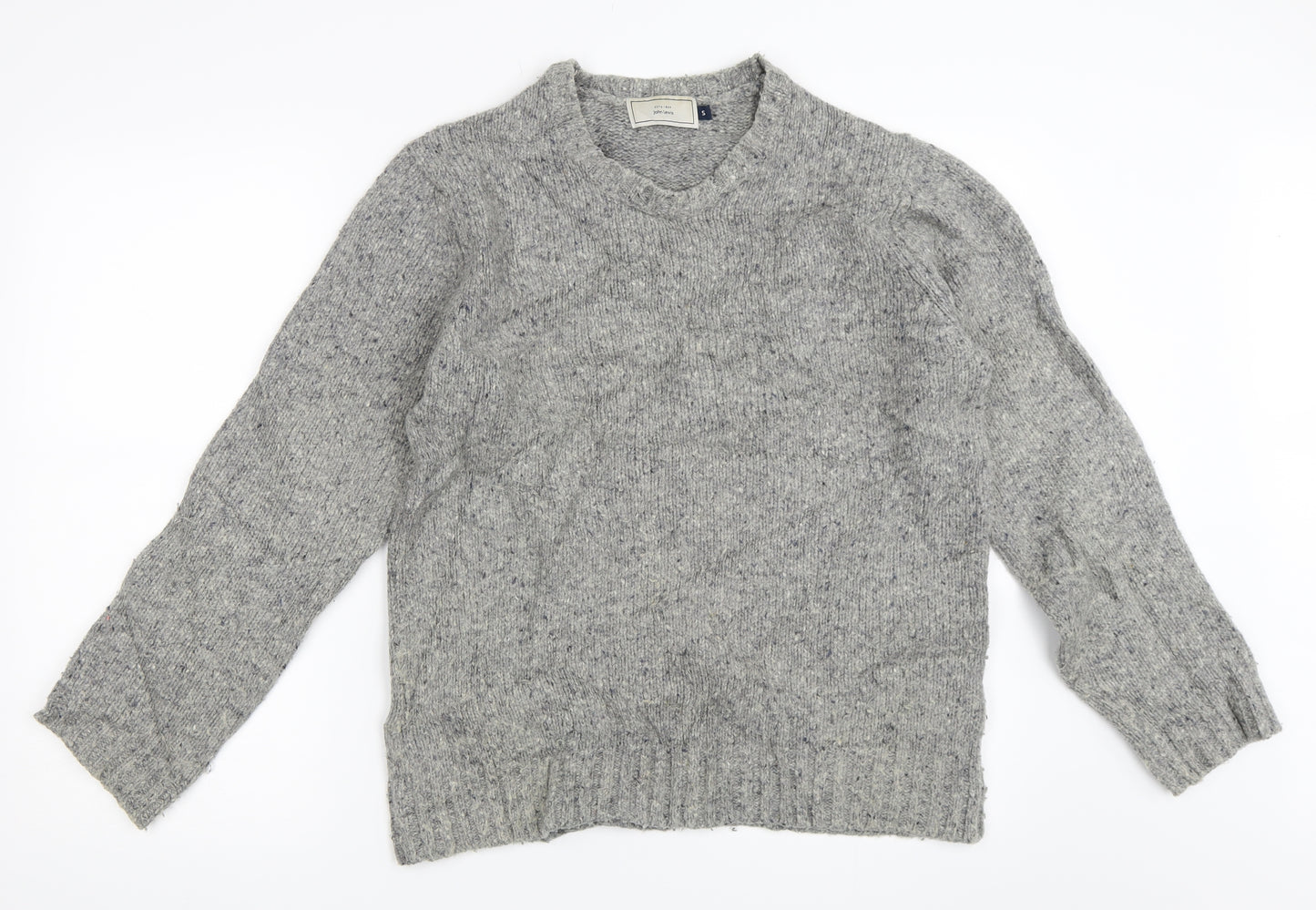 John Lewis Mens Grey   Pullover Jumper Size S